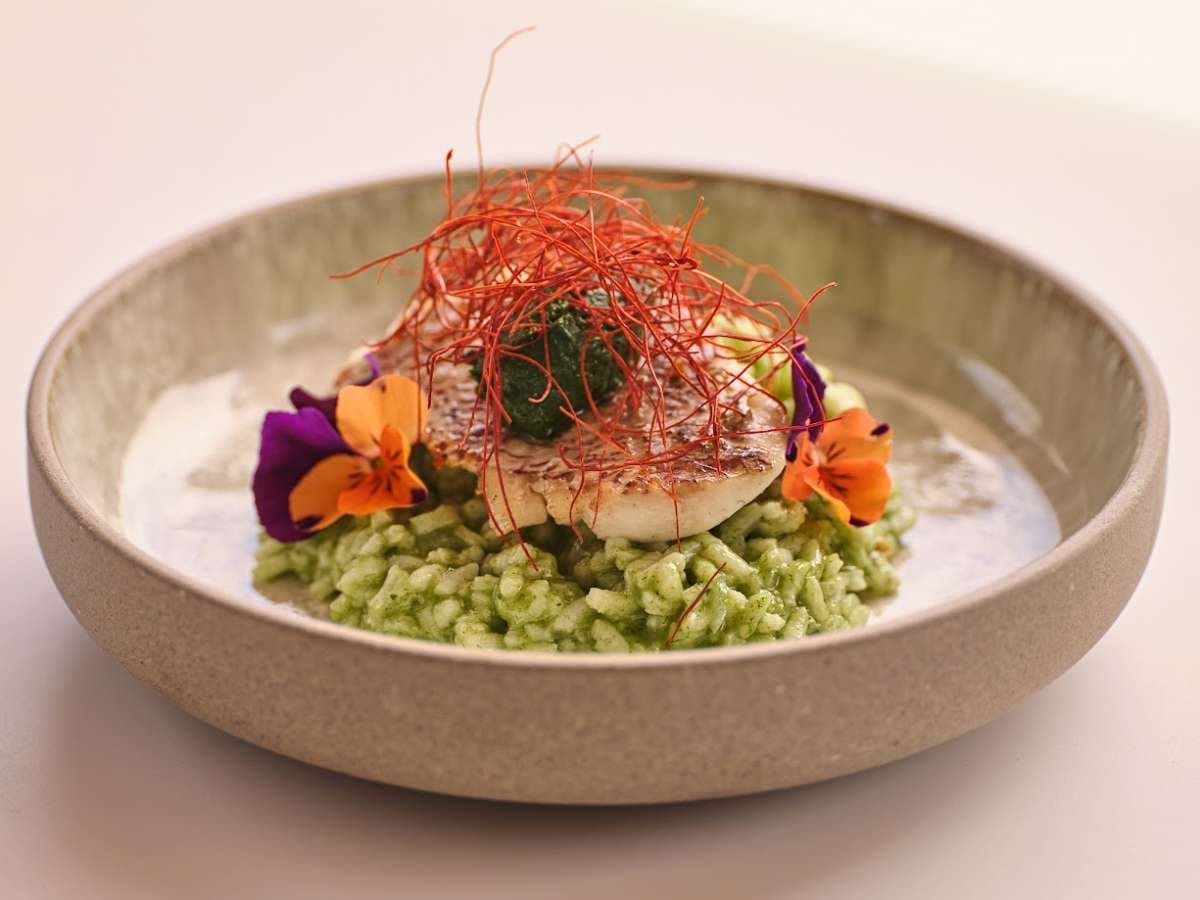 Sample menu image