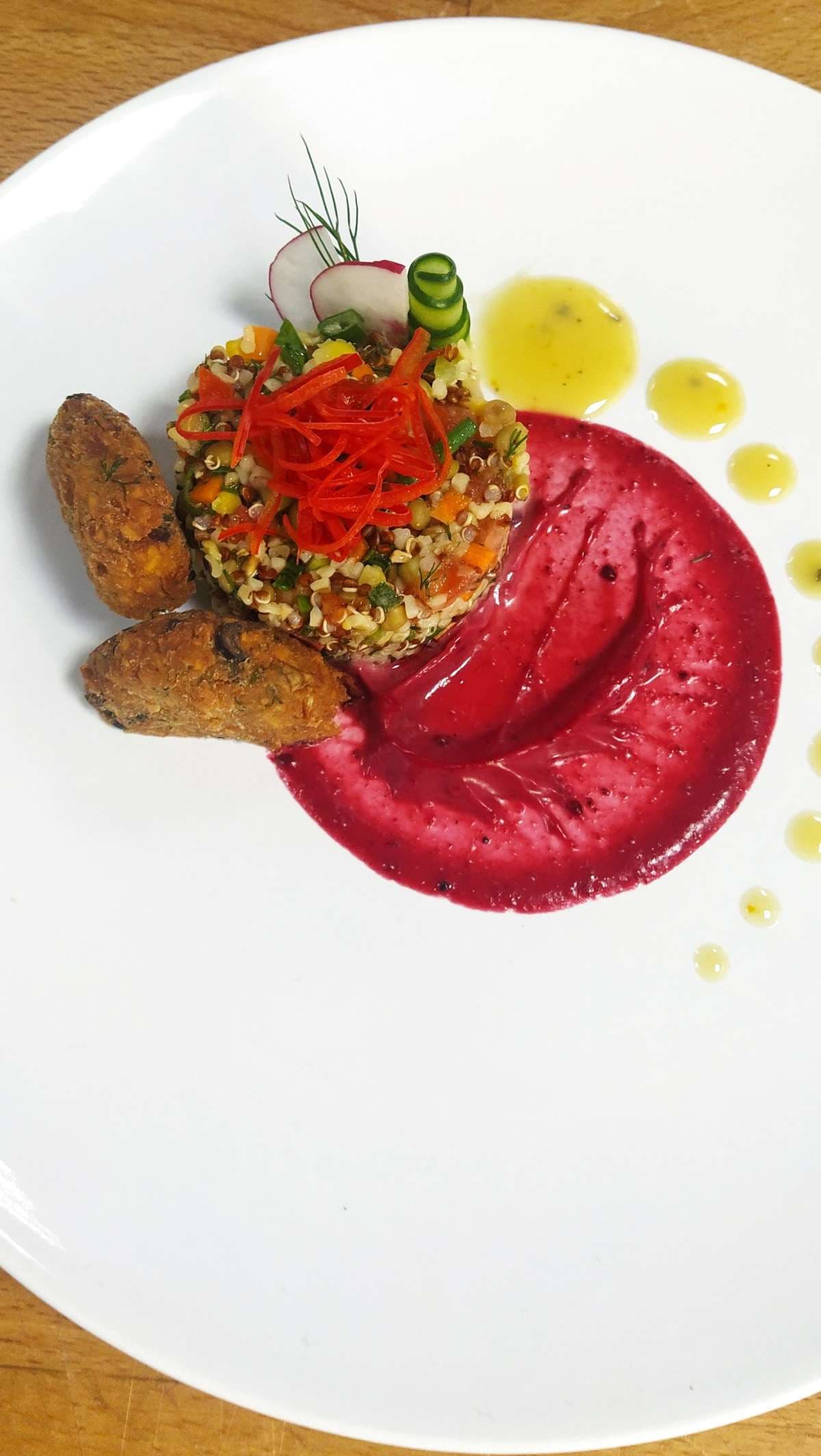 Sample menu image