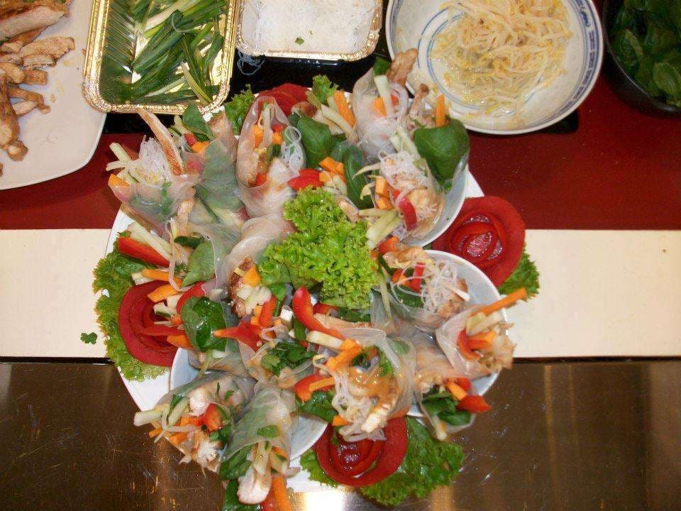 Sample menu image