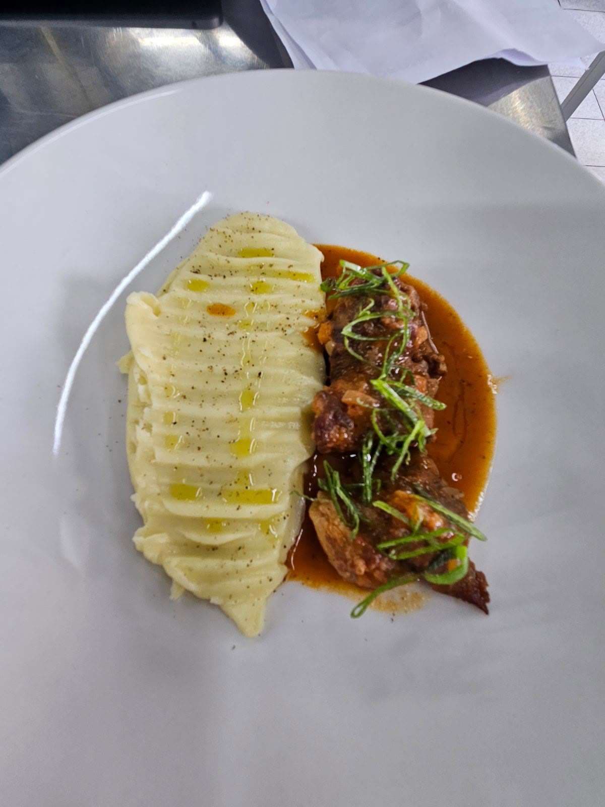 Sample menu image