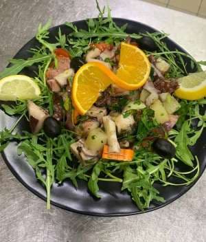 Sample menu image