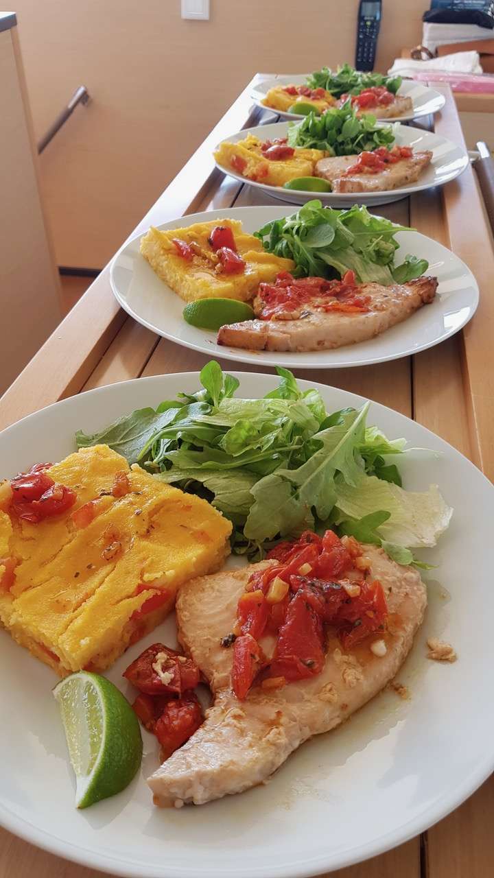 Sample menu image