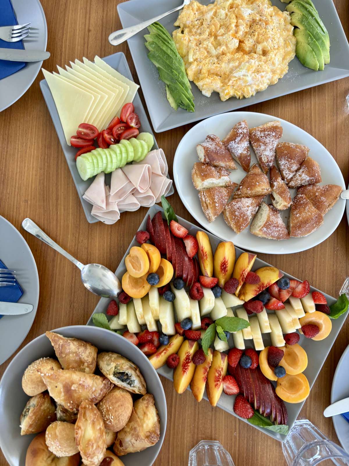 Sample menu image