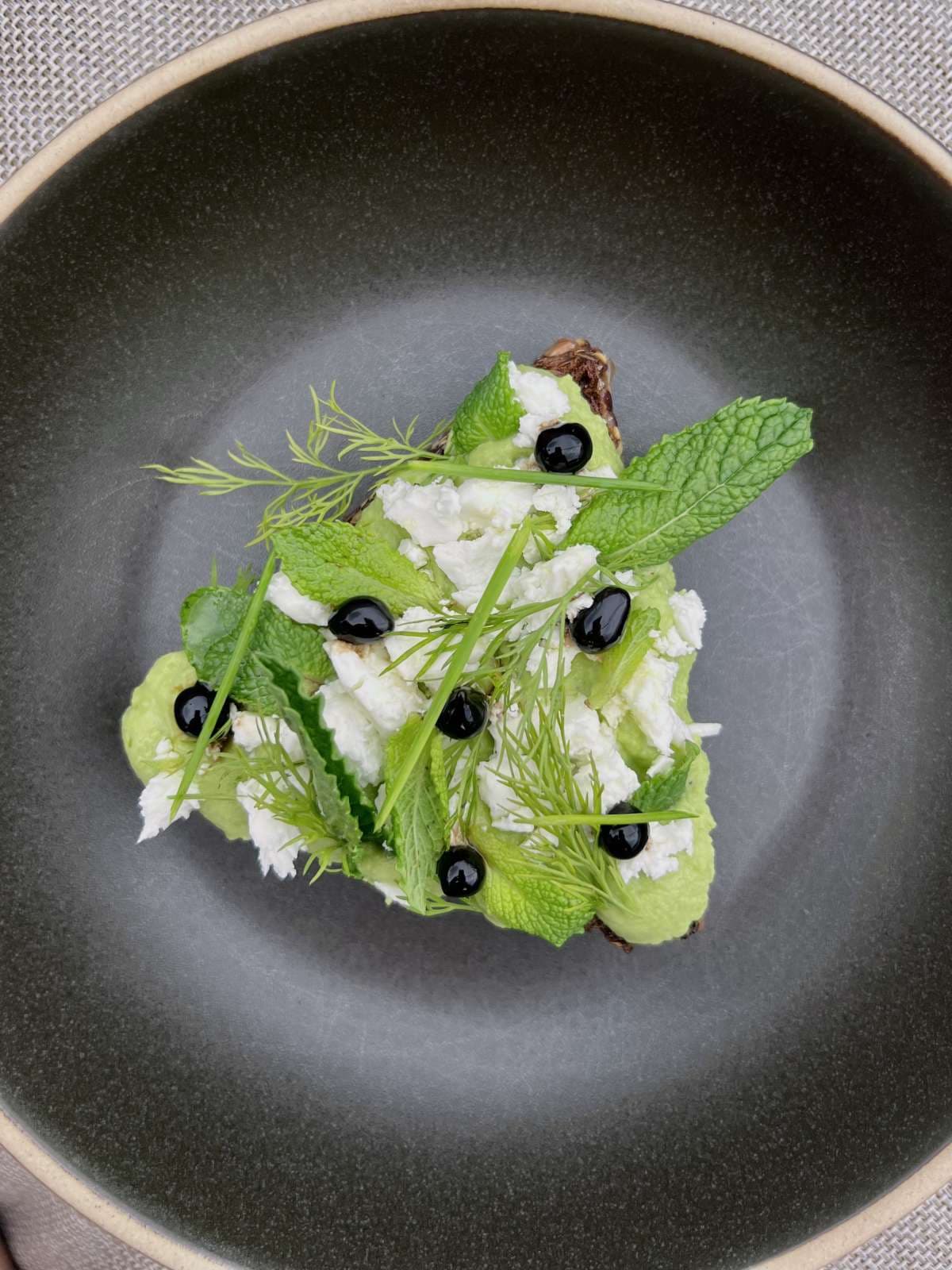 Sample menu image