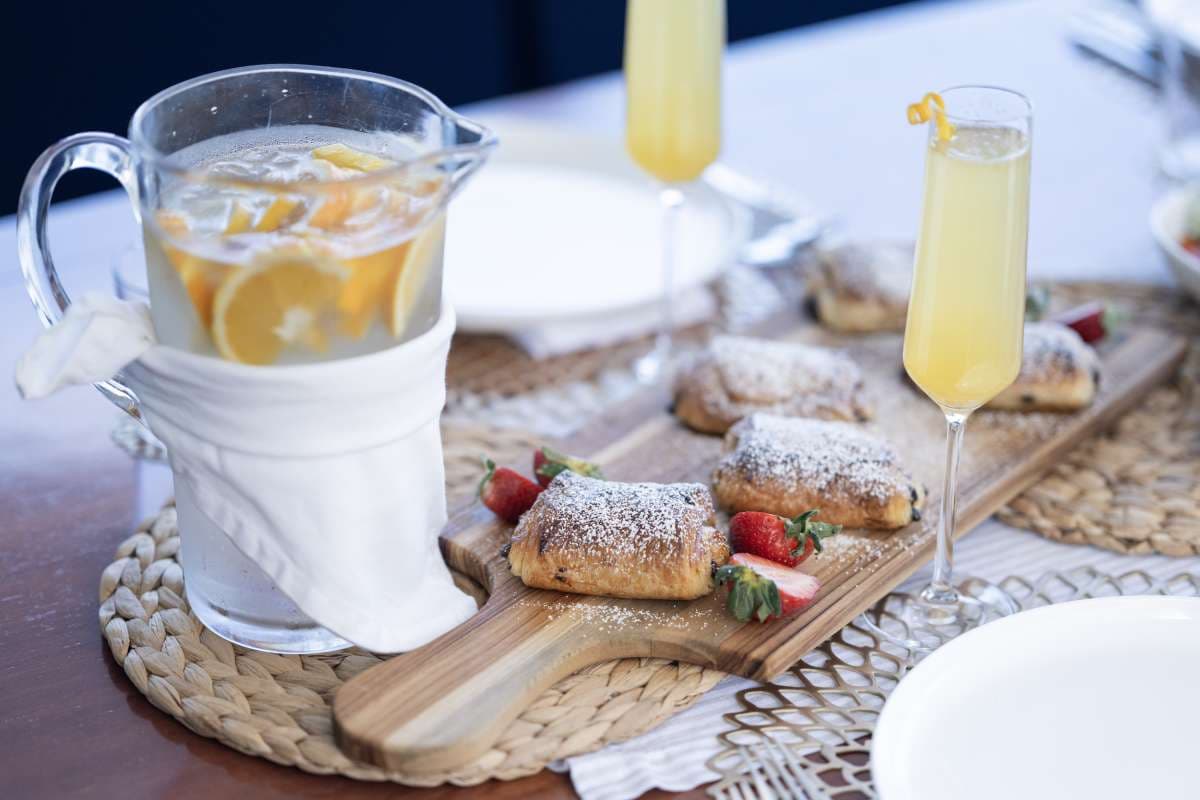 Sample menu image