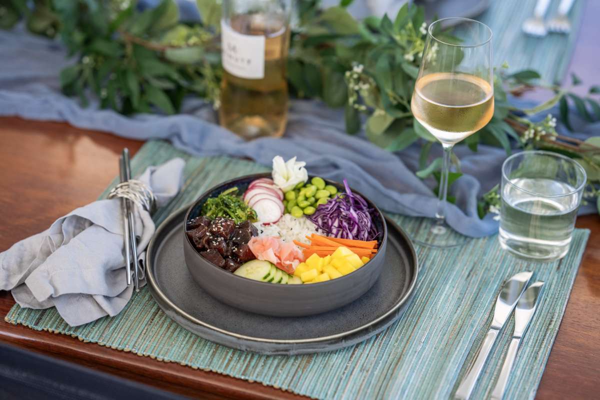 Sample menu image