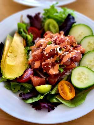 Sample menu image