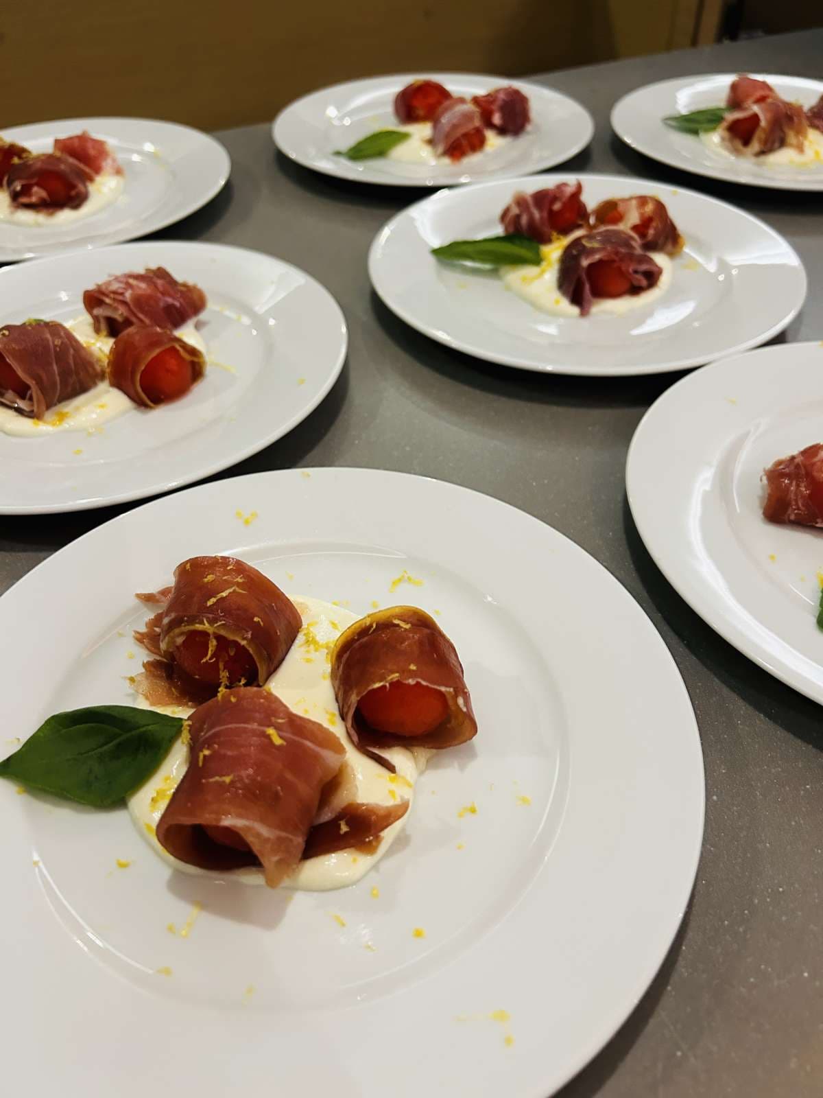 Sample menu image