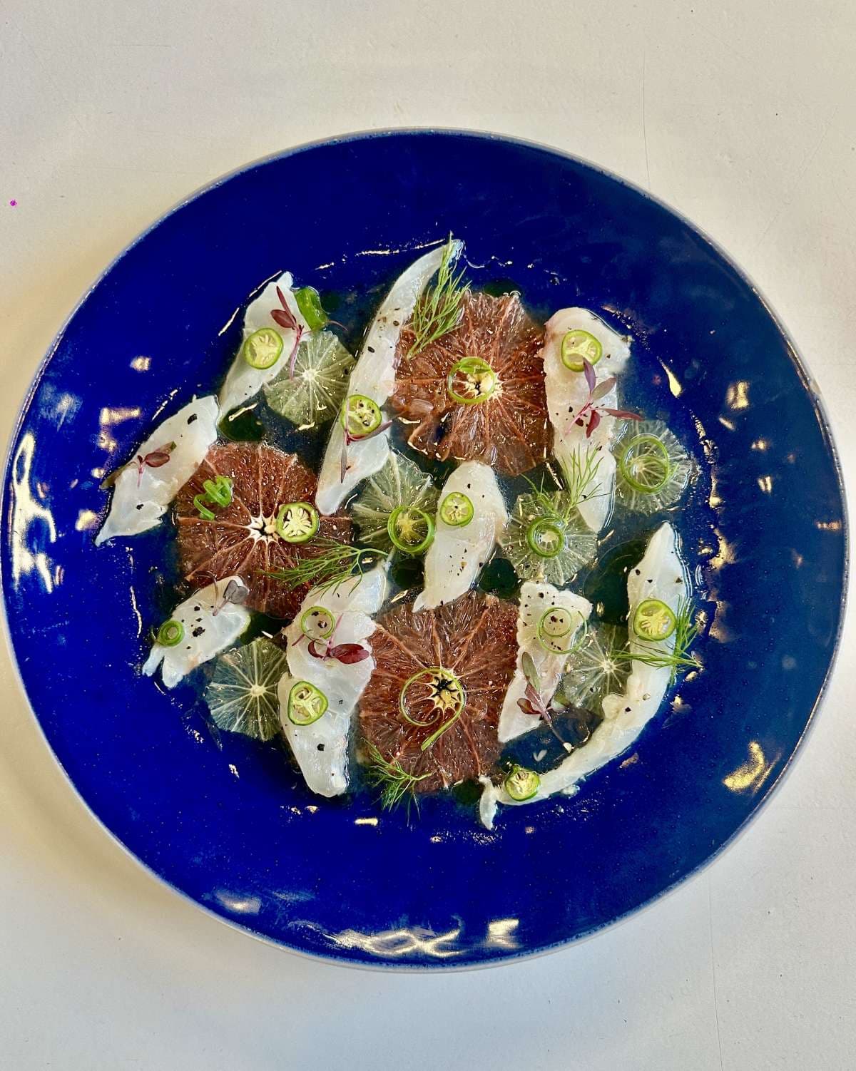 Sample menu image