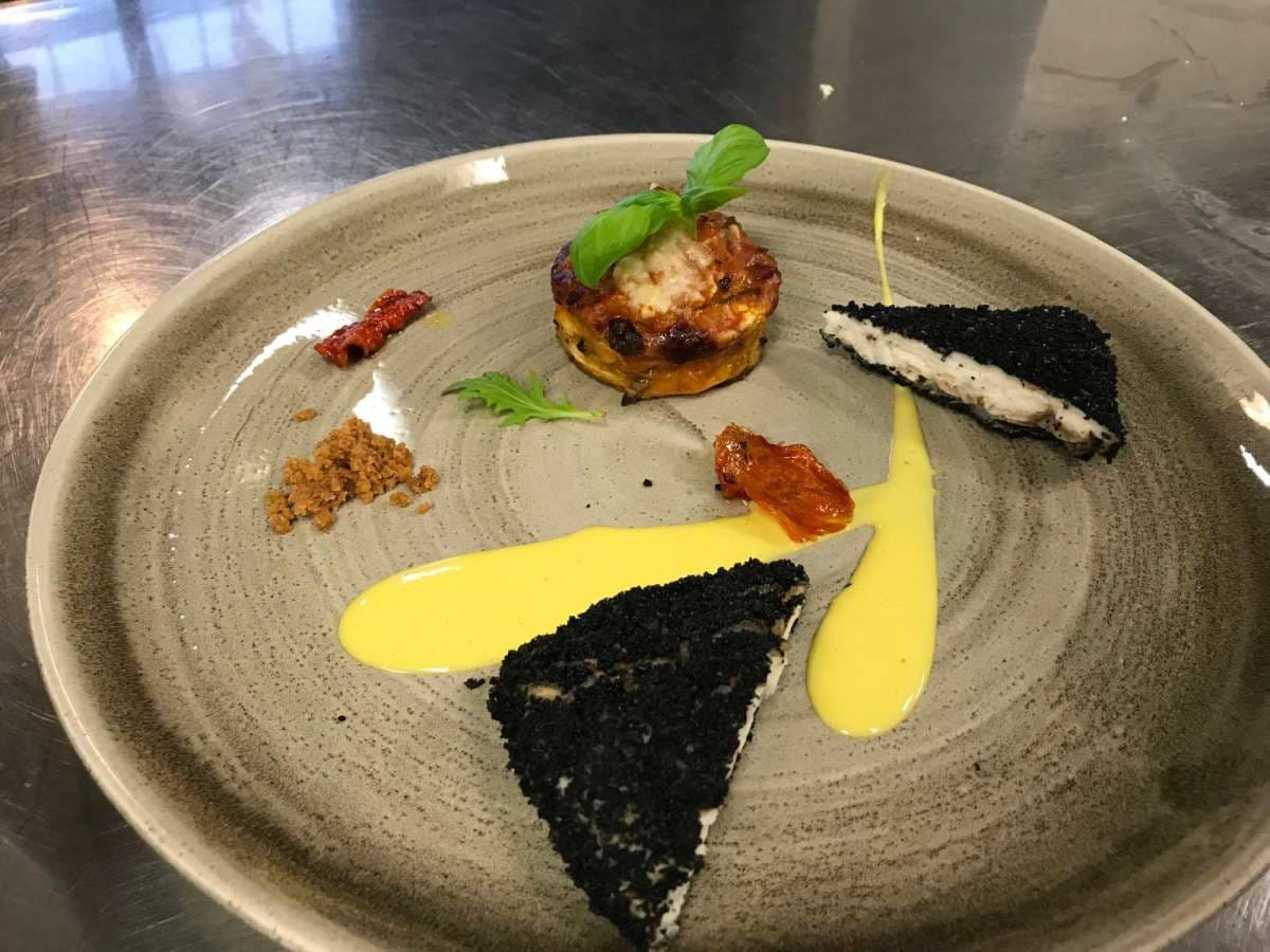 Sample menu image