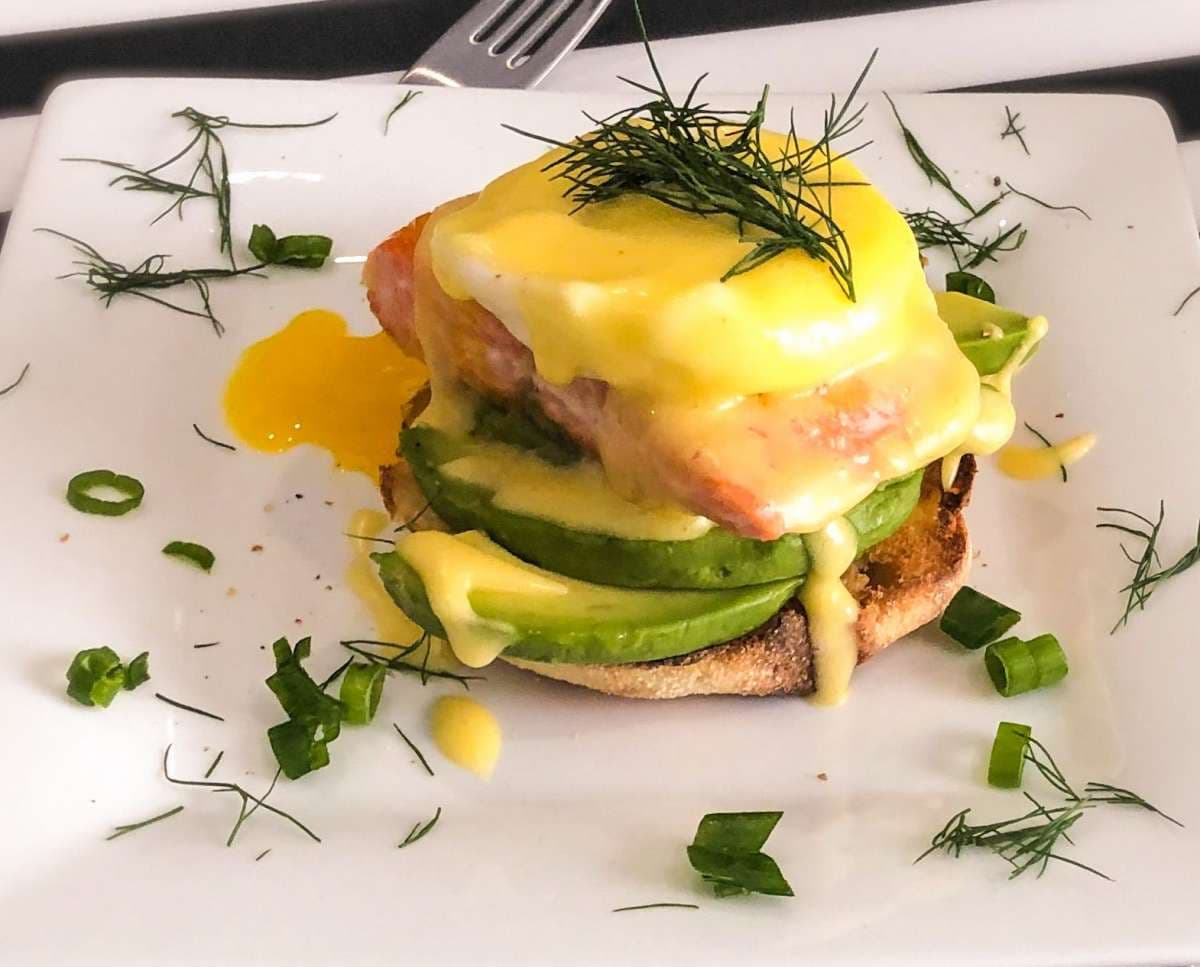 Sample menu image