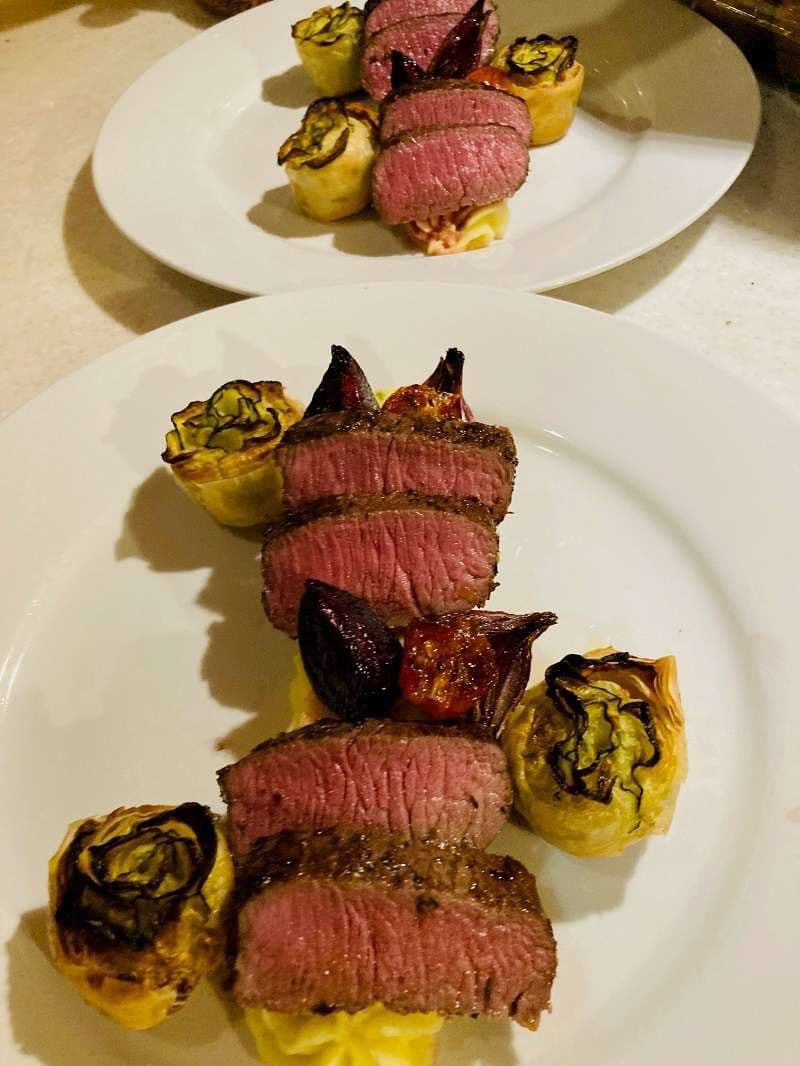 Sample menu image