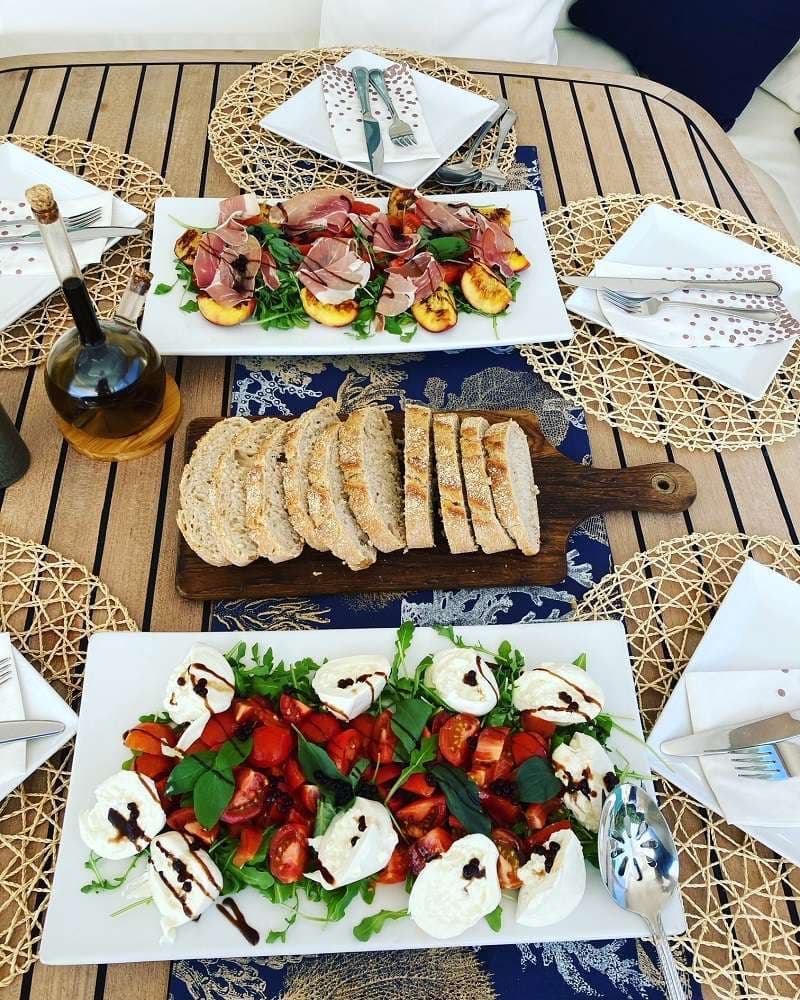 Sample menu image