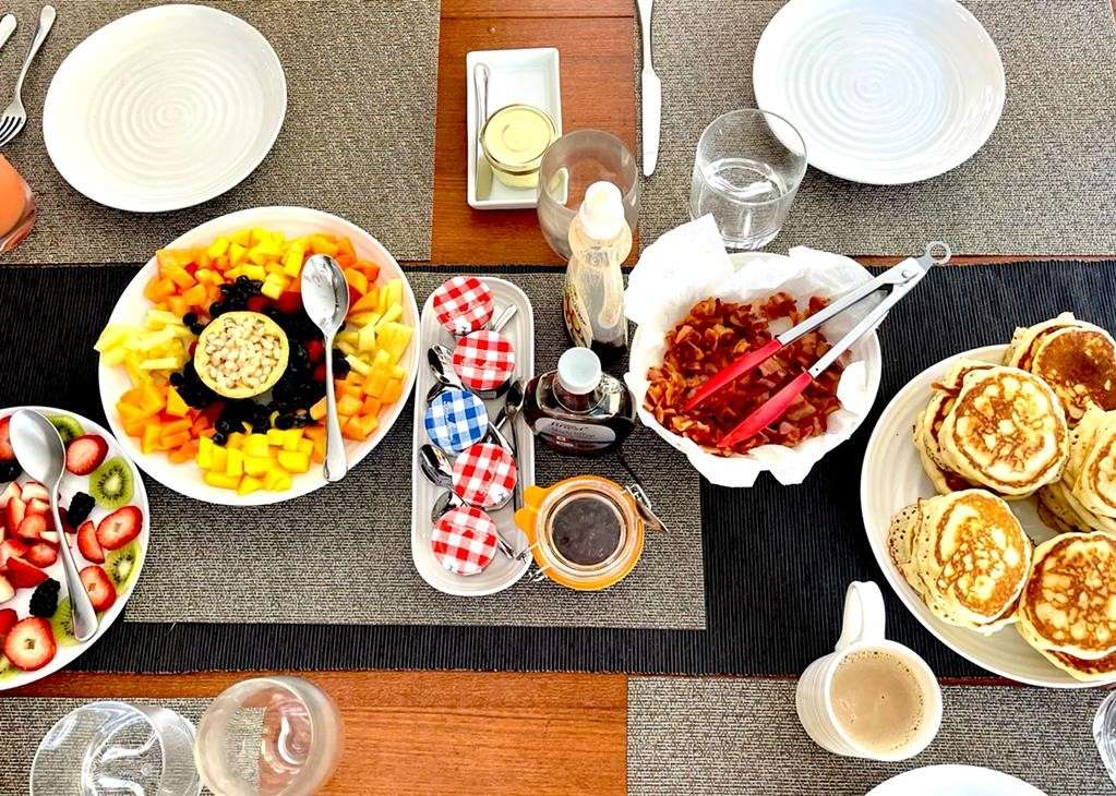 Sample menu image