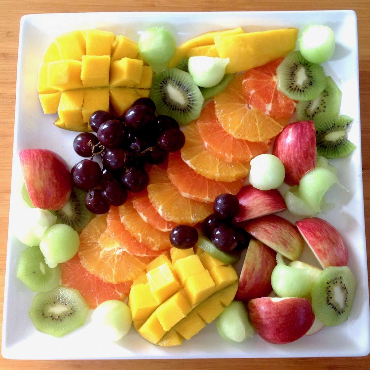 Sample menu image