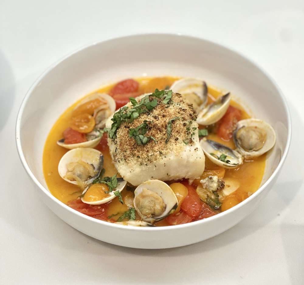 Sample menu image