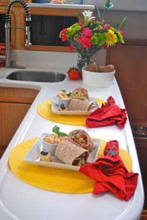 Sample menu image