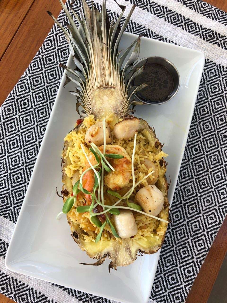 Sample menu image