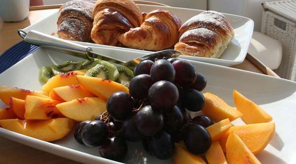 Sample menu image