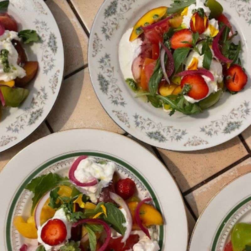 Sample menu image