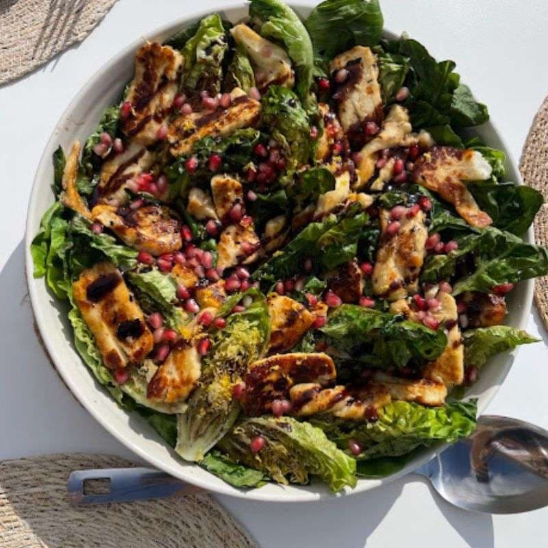Sample menu image
