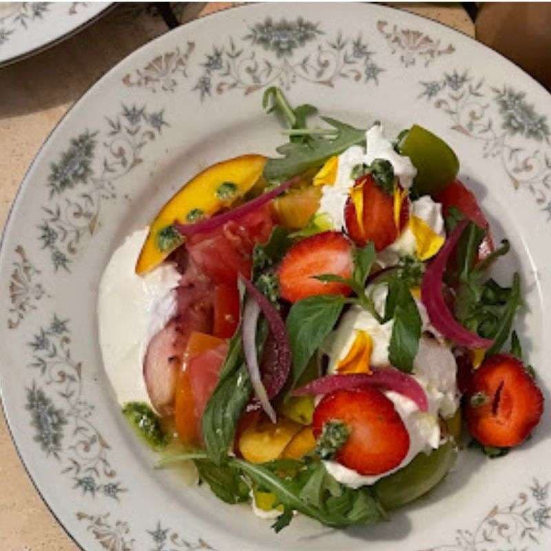 Sample menu image