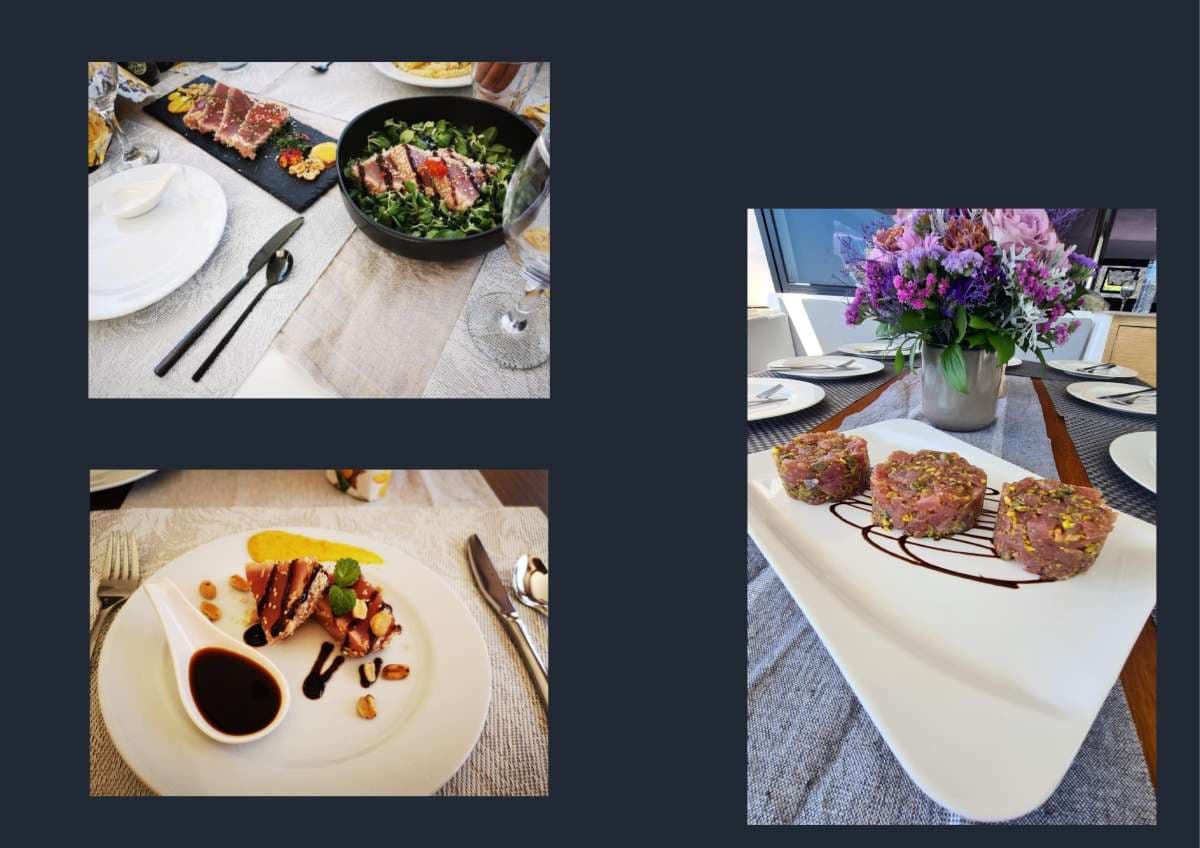 Sample menu image