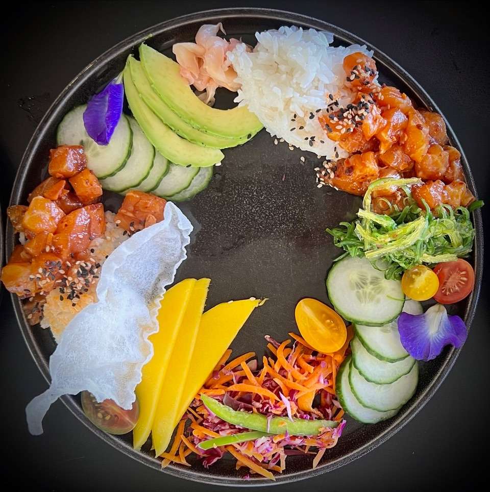 Sample menu image