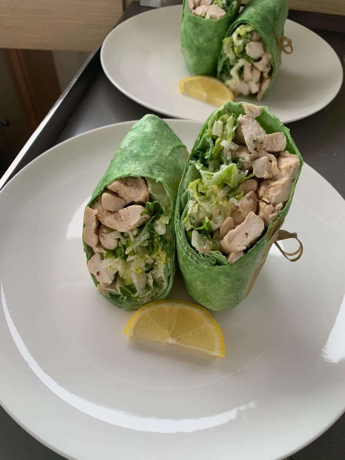 Sample menu image