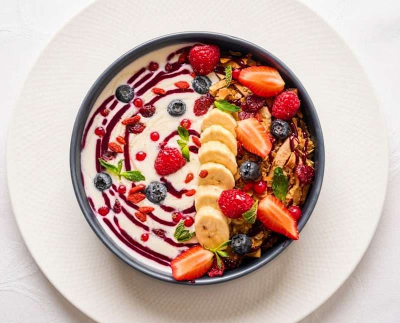 Sample menu image