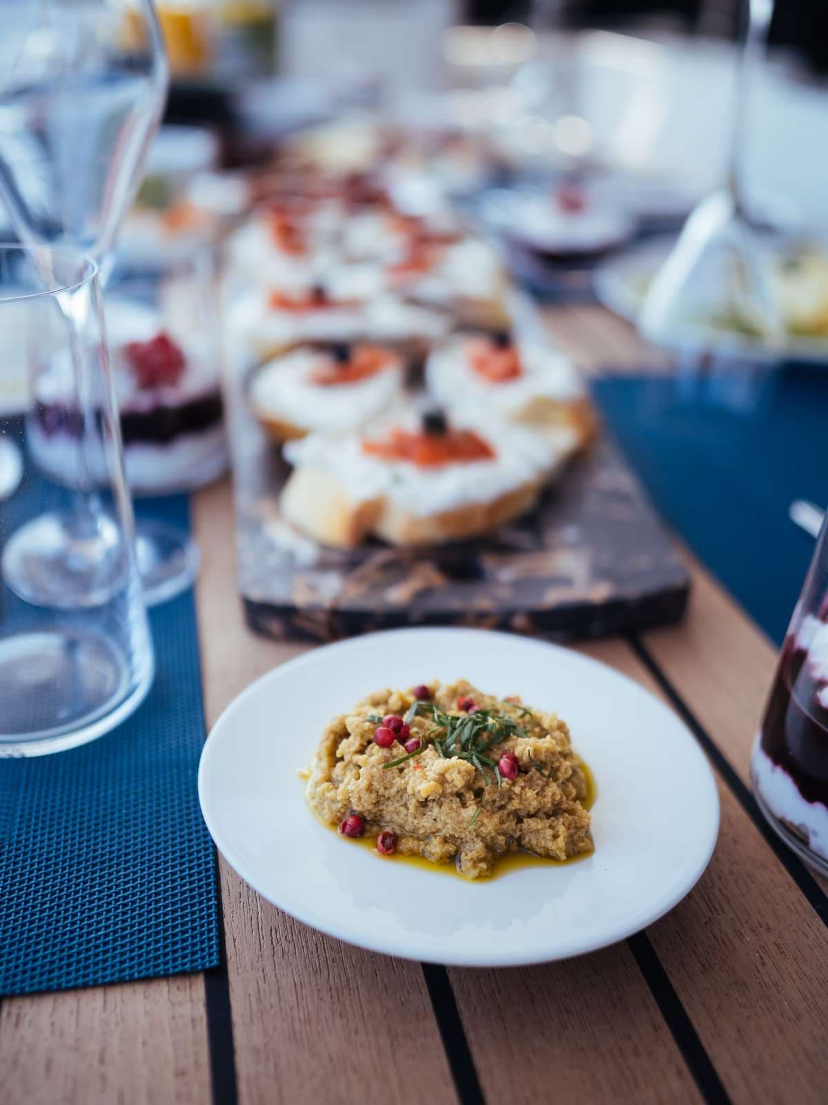 Sample menu image