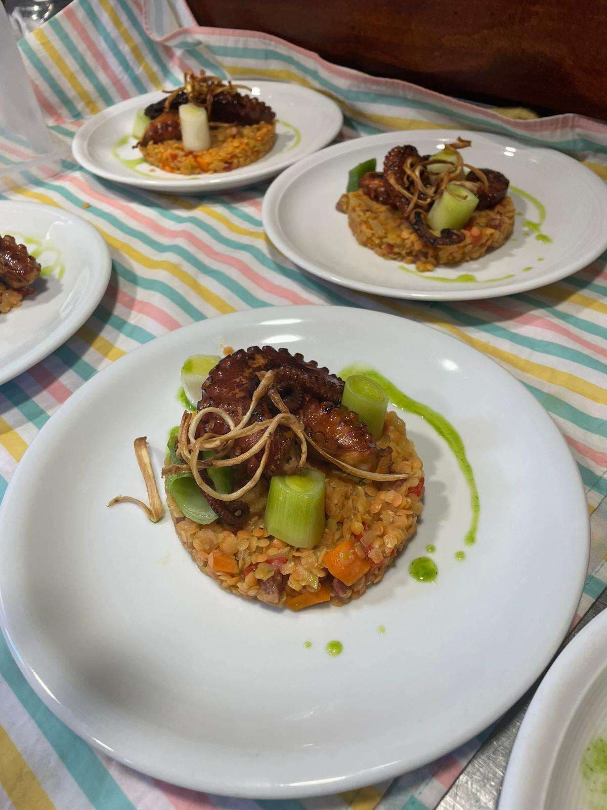 Sample menu image