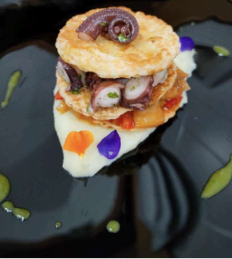 Sample menu image