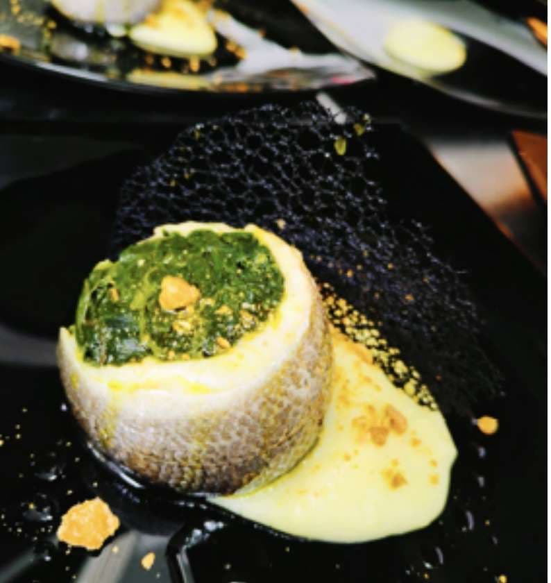 Sample menu image