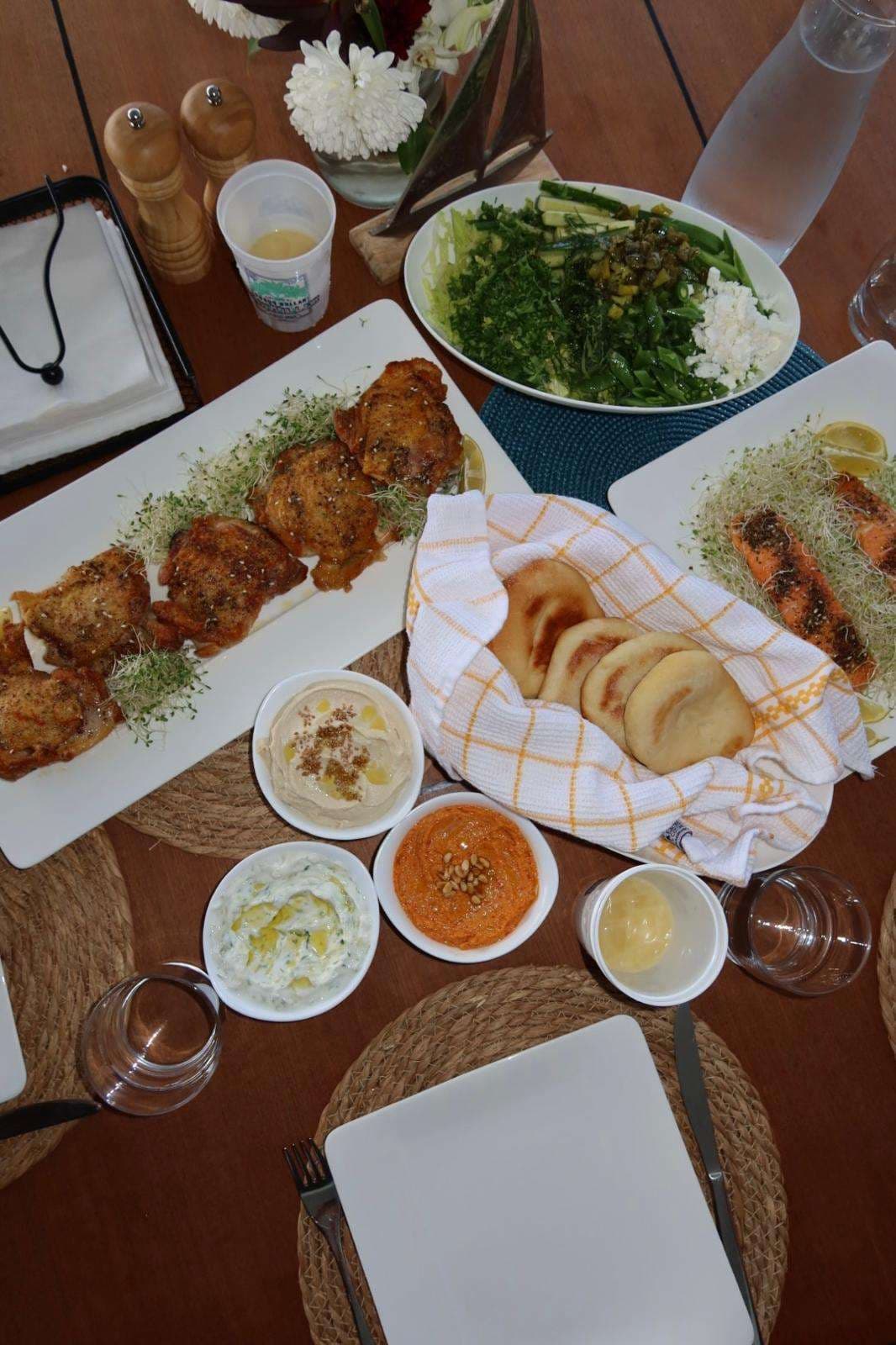 Sample menu image