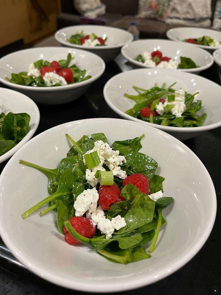 Sample menu image