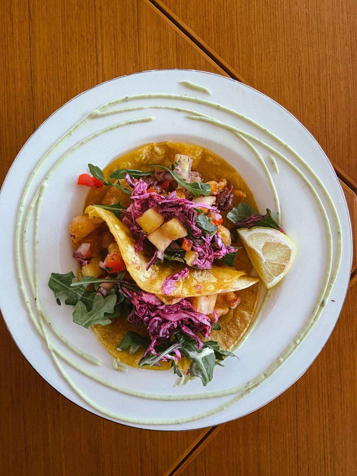 Sample menu image