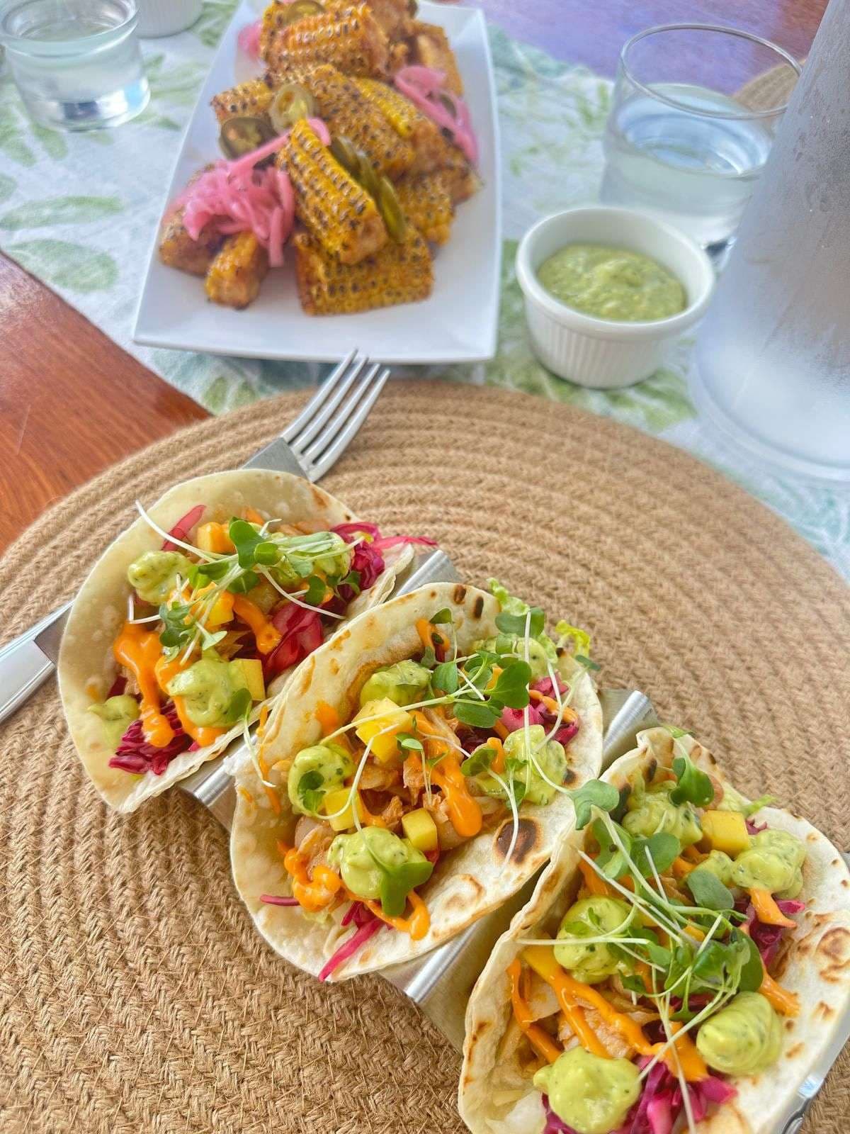 Sample menu image