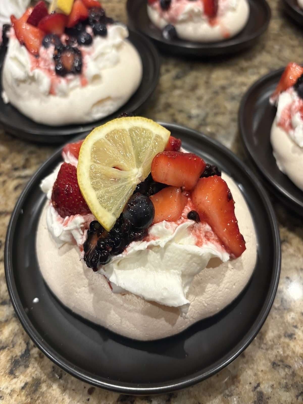 Sample menu image