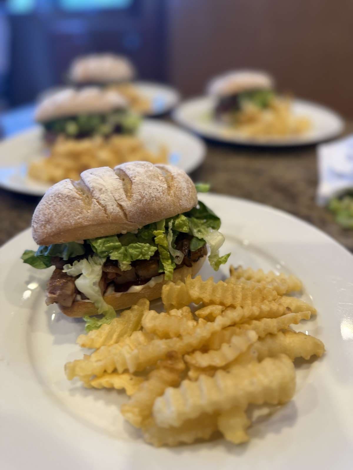 Sample menu image