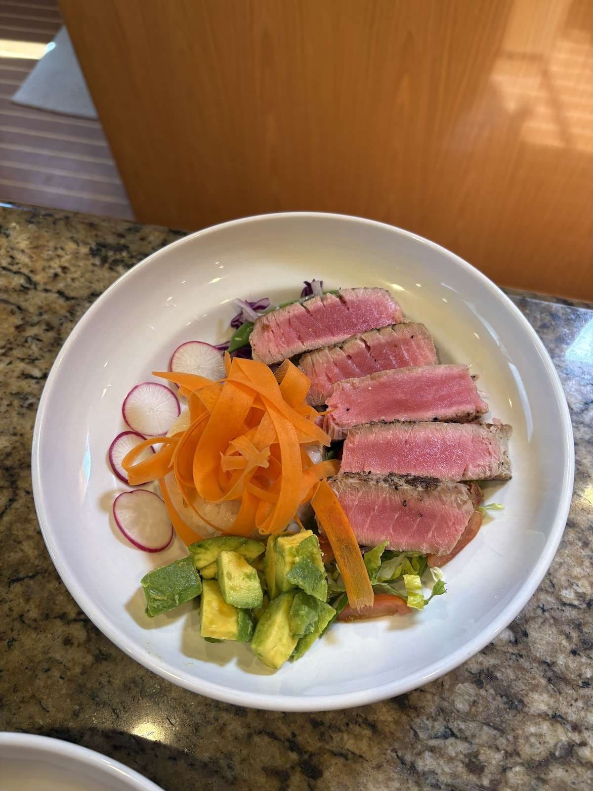 Sample menu image