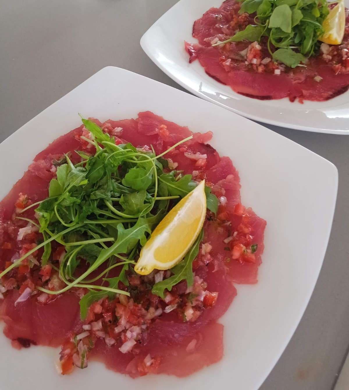 Sample menu image