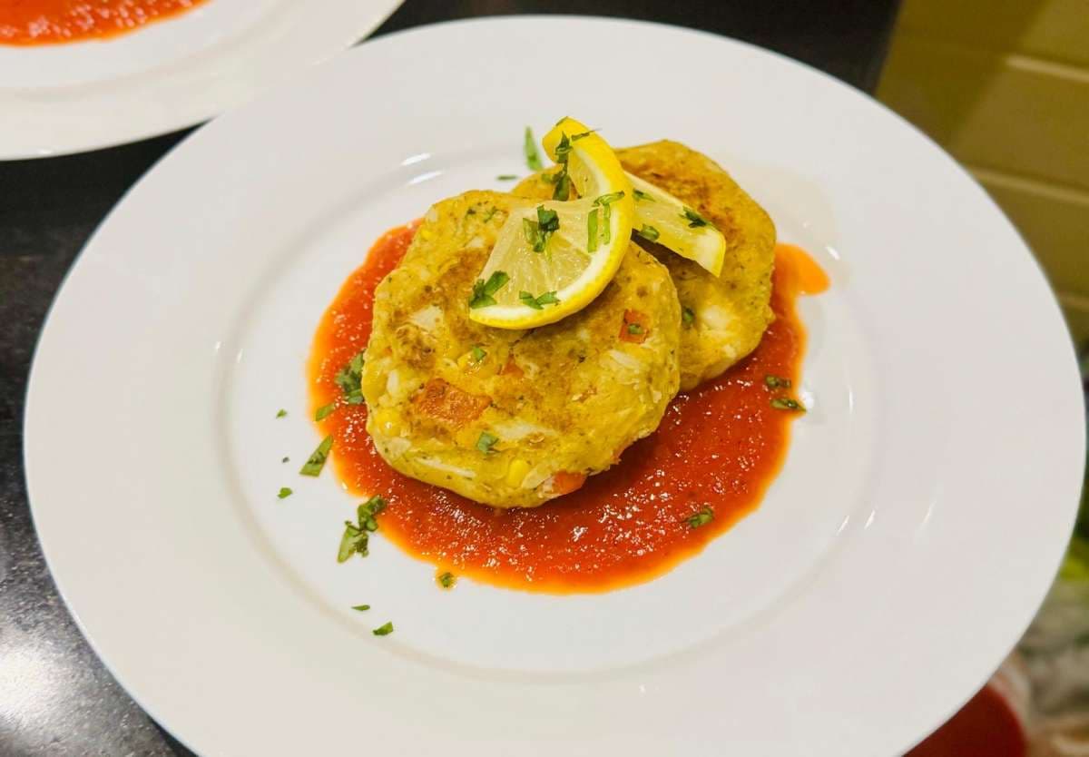 Sample menu image