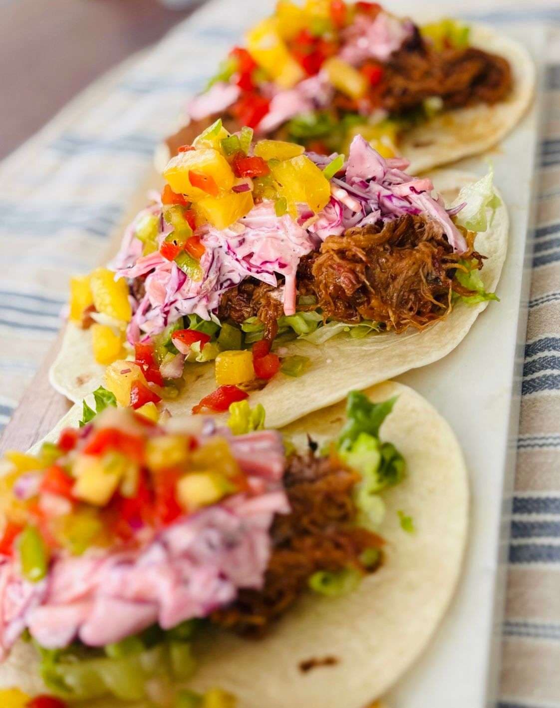 Sample menu image