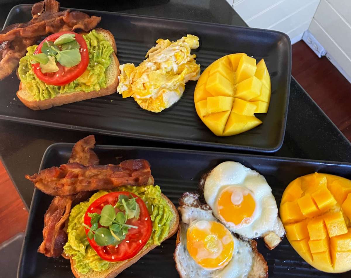 Sample menu image
