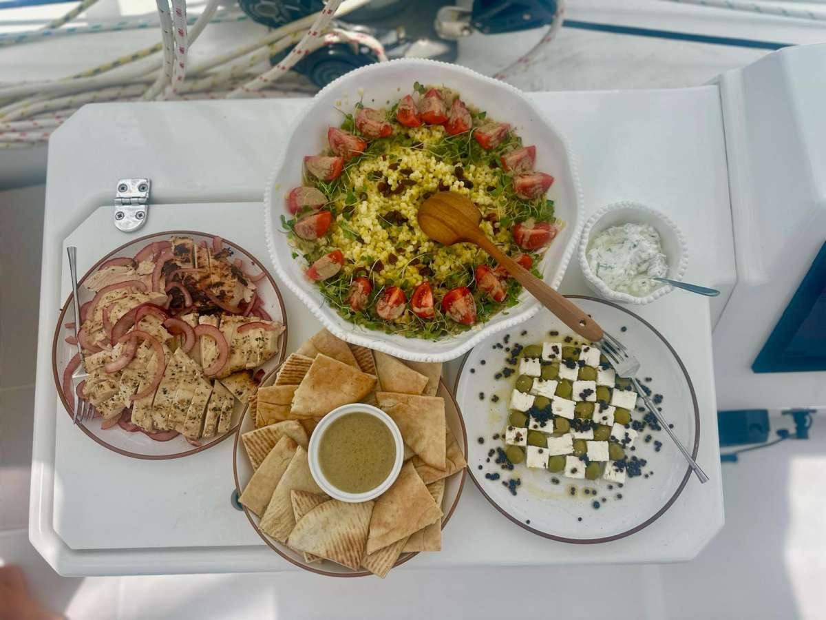 Sample menu image