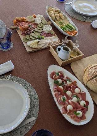 Sample menu image