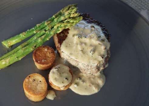 Sample menu image