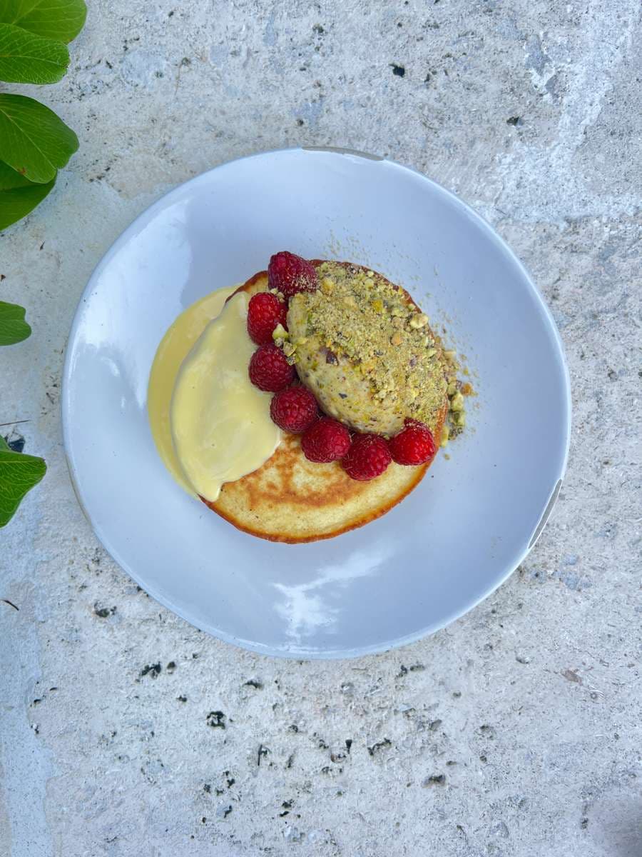 Sample menu image