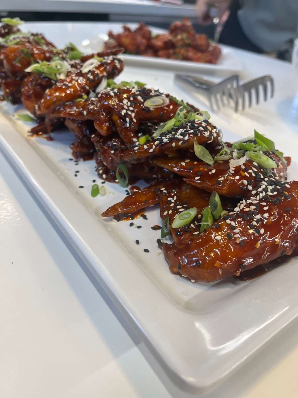 Sample menu image